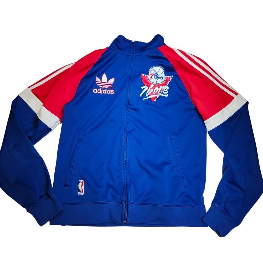 Vintage Philadelphia 76ers Adidas Jacket Size M